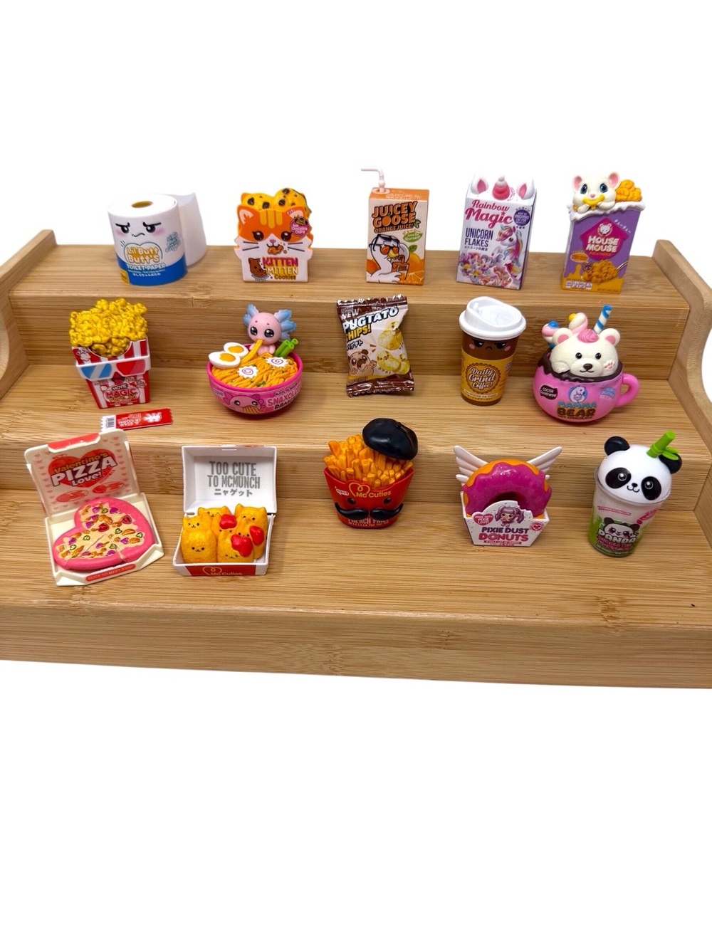 Zuru Mini Brands Kawaii Mixed Lot Of 15 Characters